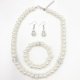 Necklace  bracelet  earring set